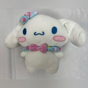 Hello Kitty Candy Wonderland Cinnamoroll White Stuffed Animal Plush 8” Cute Bow